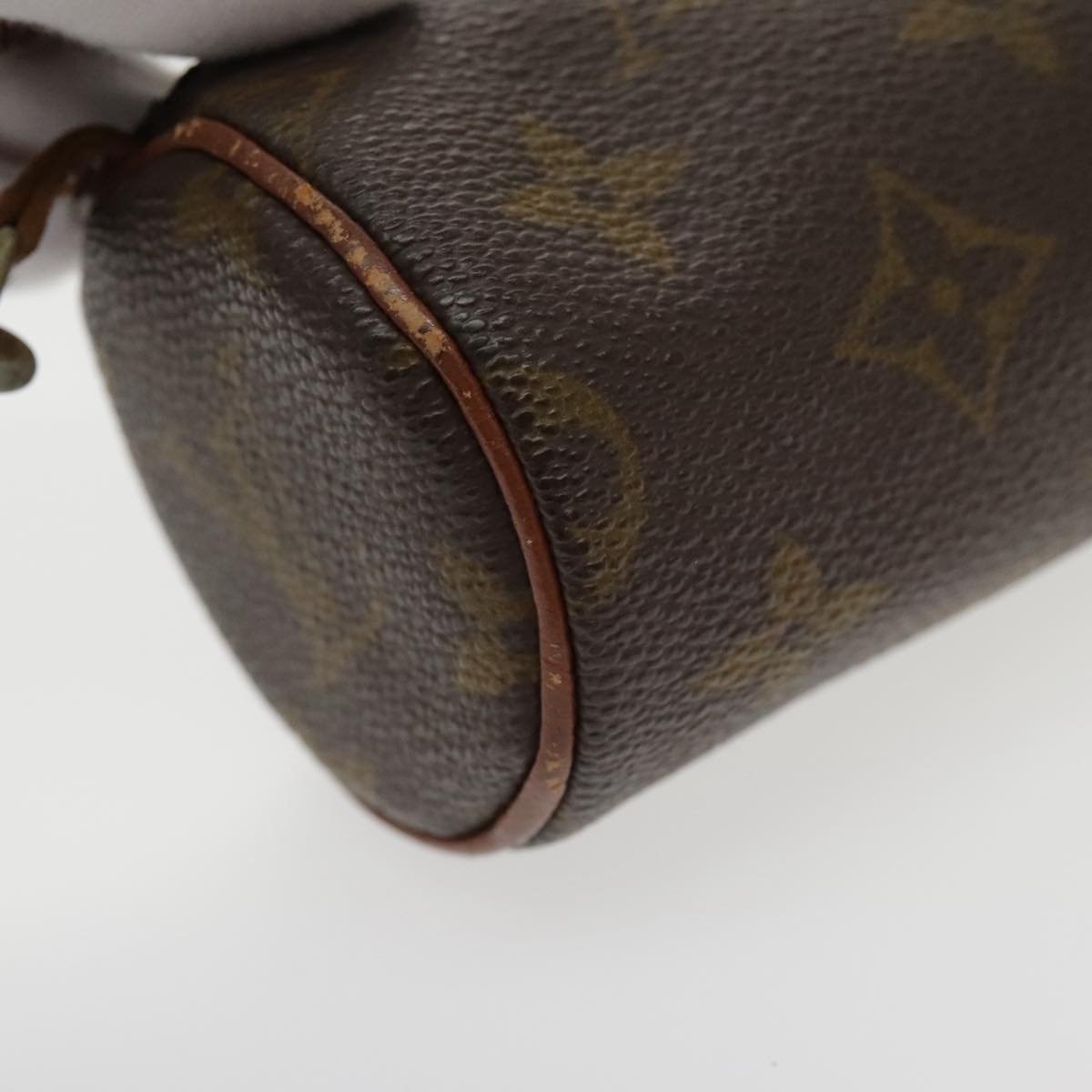 LOUIS VUITTON Monogram Papillon Pouch LV Auth 95192