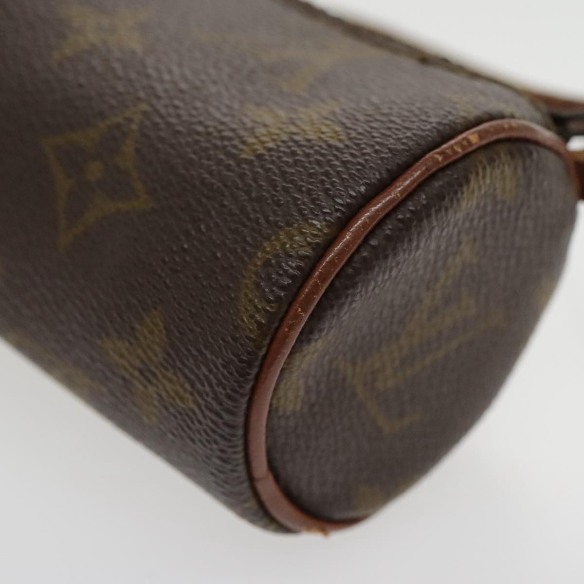 LOUIS VUITTON Monogram Papillon Pouch LV Auth 95192