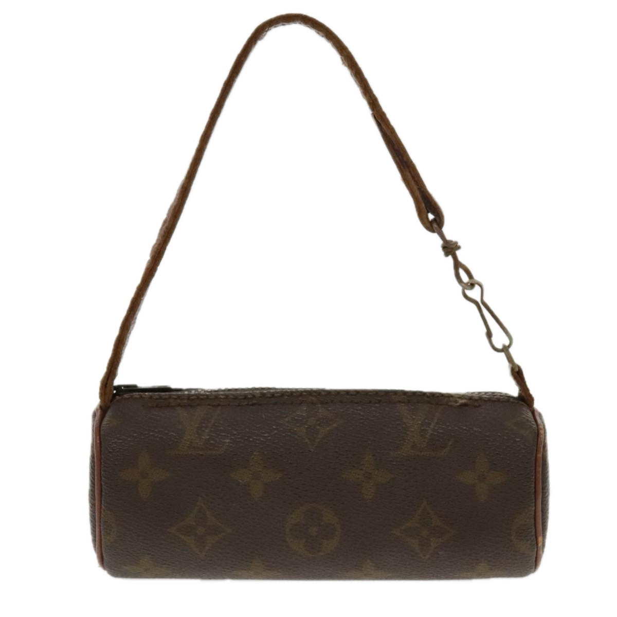 LOUIS VUITTON Monogram Papillon Pouch LV Auth 95192