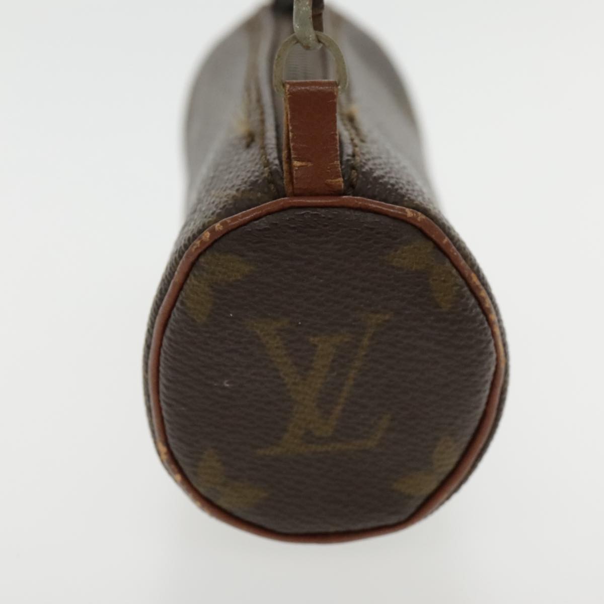 LOUIS VUITTON Monogram Papillon Pouch LV Auth 95192