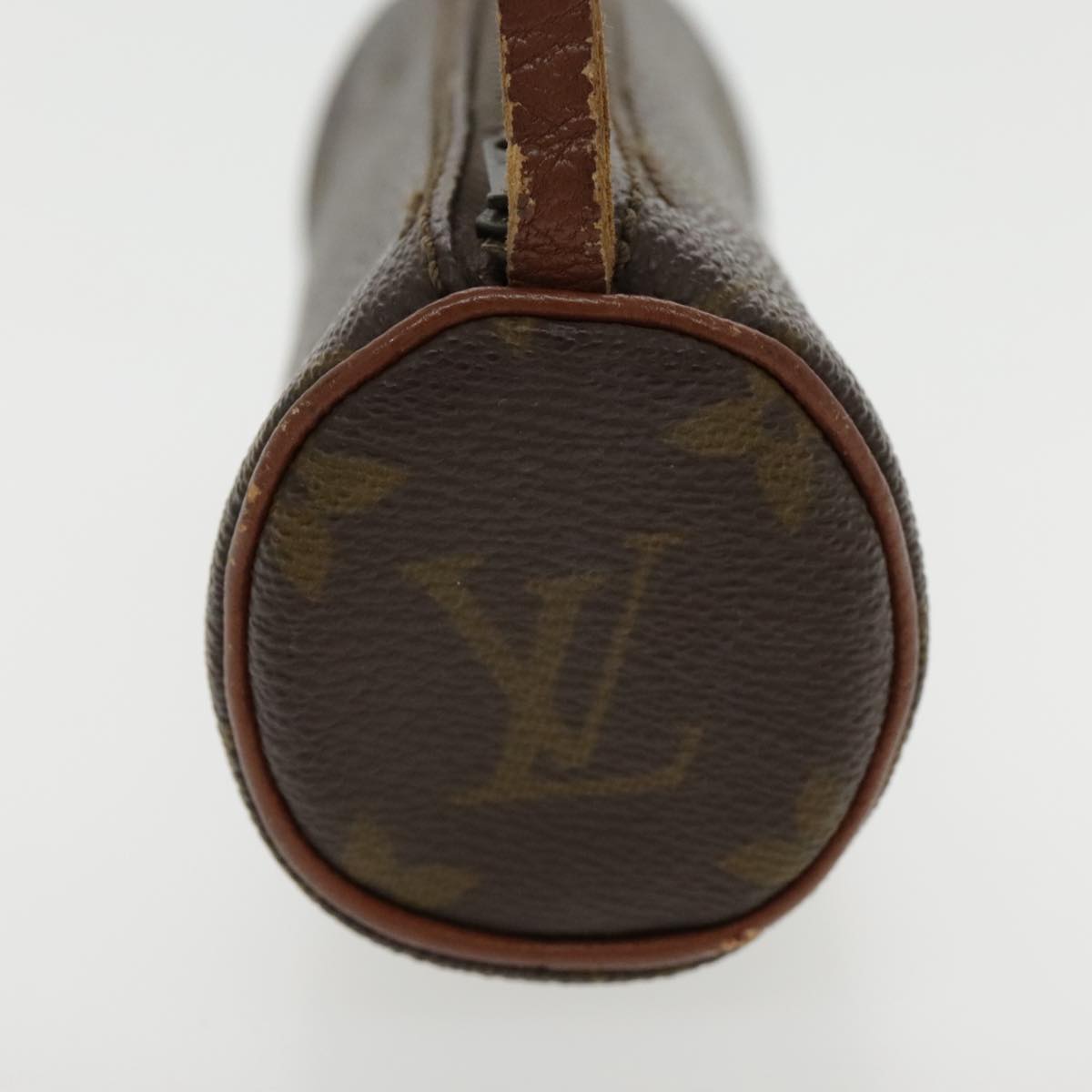 LOUIS VUITTON Monogram Papillon Pouch LV Auth 95192