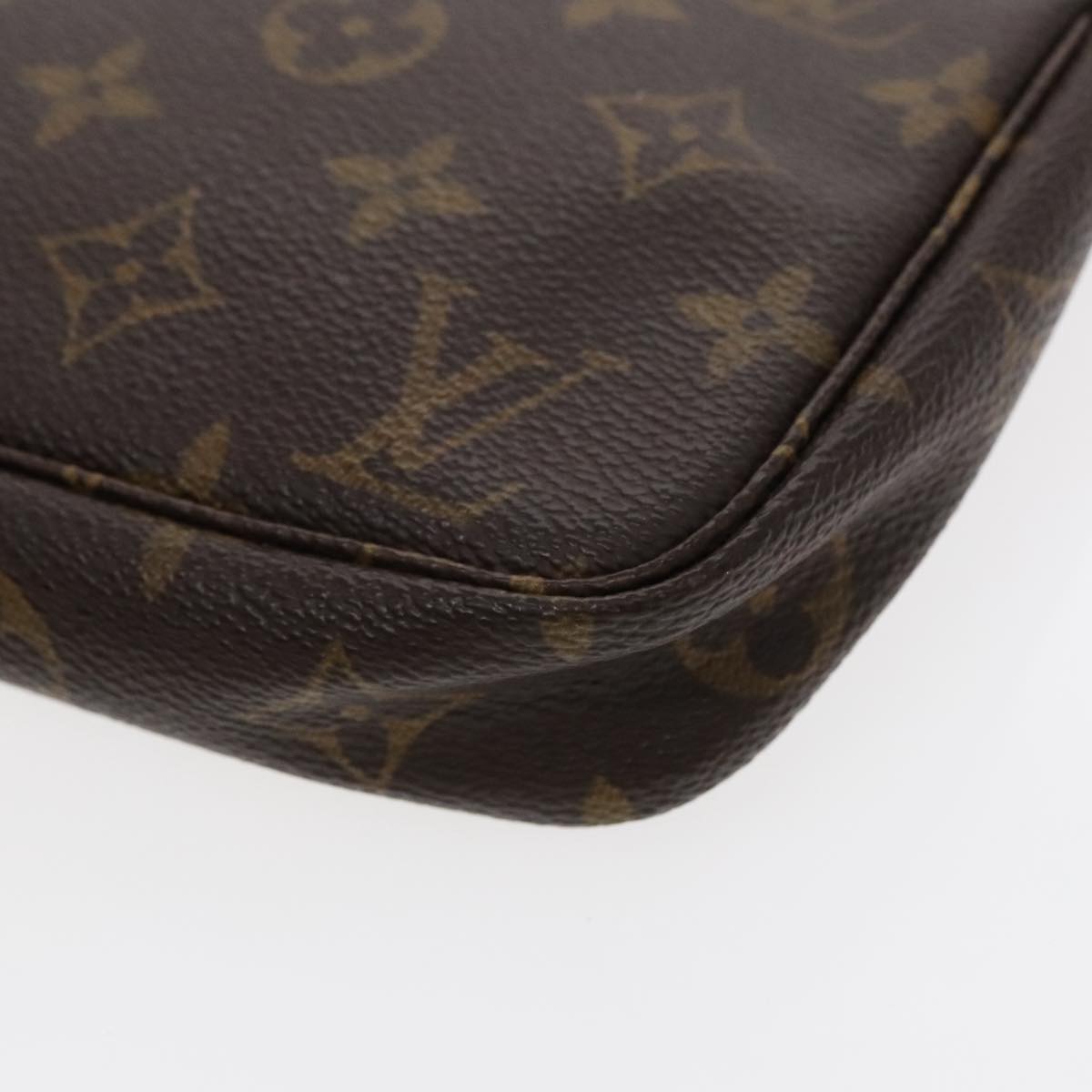 LOUIS VUITTON Monogram Pochette Accessoires Pouch M51980 LV Auth 95204