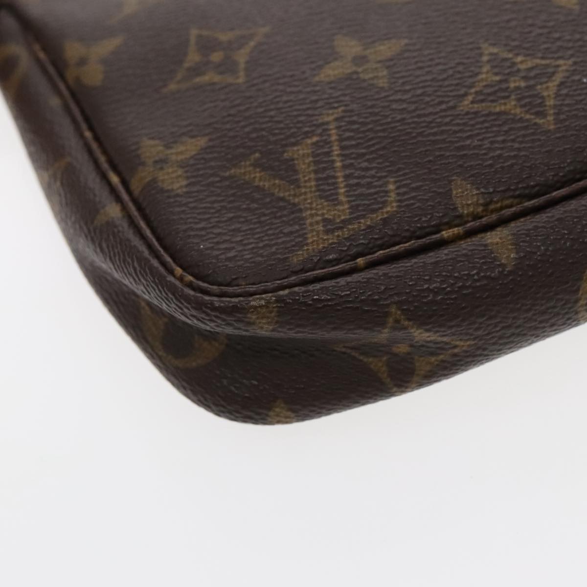 LOUIS VUITTON Monogram Pochette Accessoires Pouch M51980 LV Auth 95204