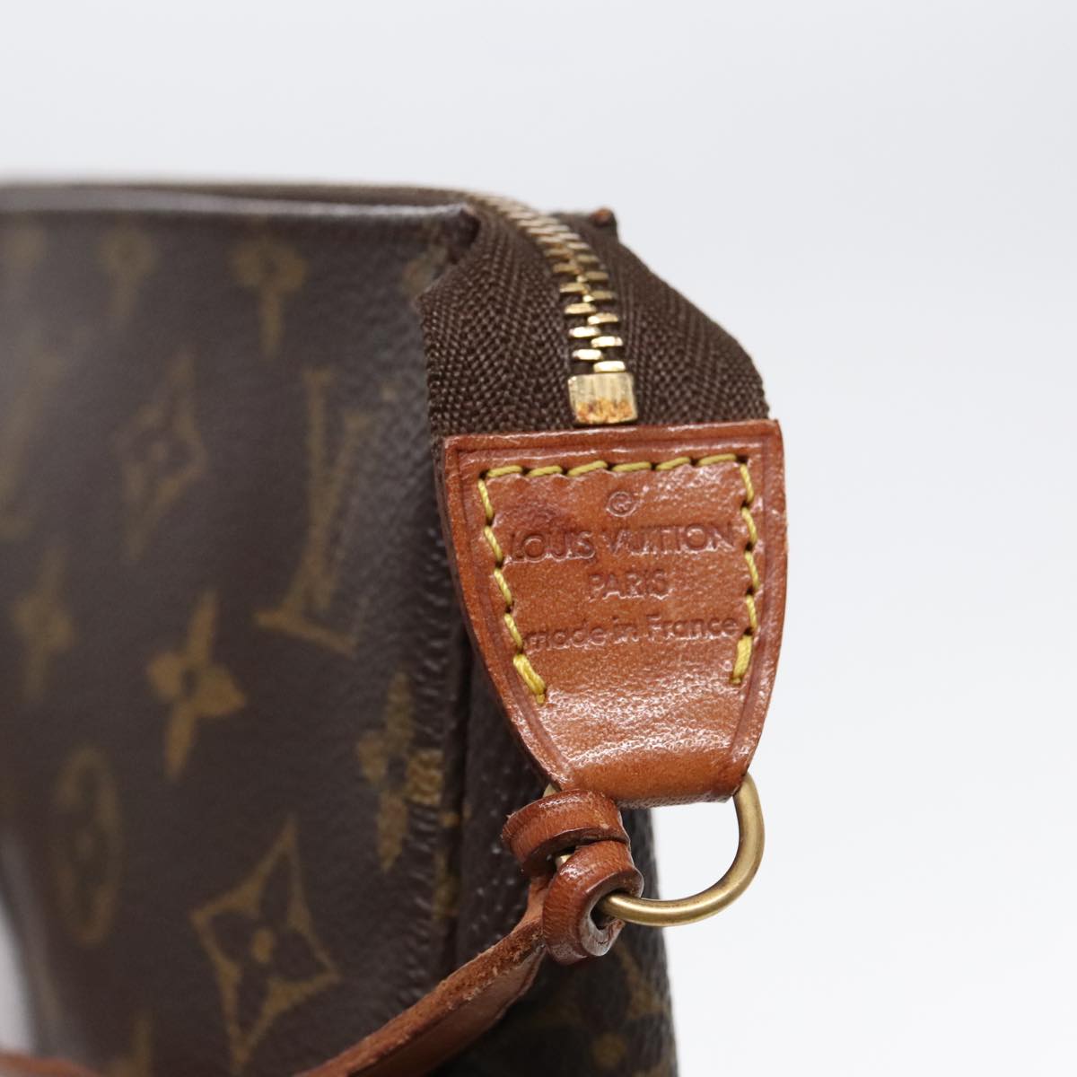 LOUIS VUITTON Monogram Pochette Accessoires Pouch M51980 LV Auth 95204