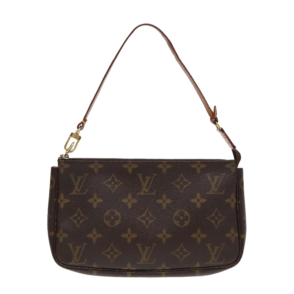 LOUIS VUITTON Monogram Pochette Accessoires Pouch M51980 LV Auth 95204