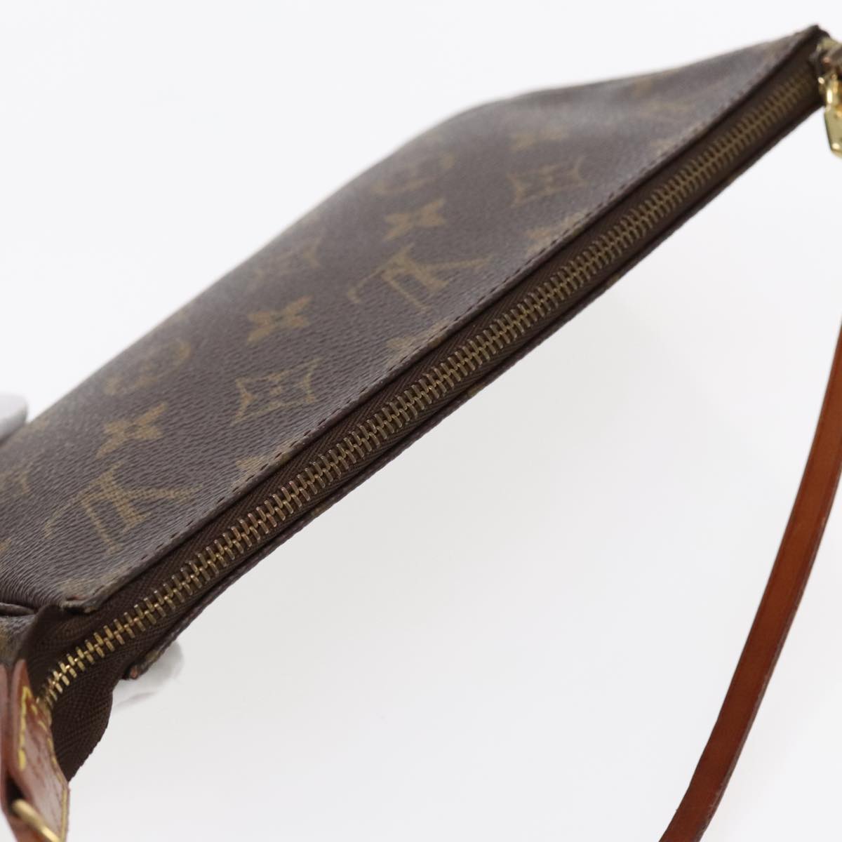 LOUIS VUITTON Monogram Pochette Accessoires Pouch M51980 LV Auth 95204