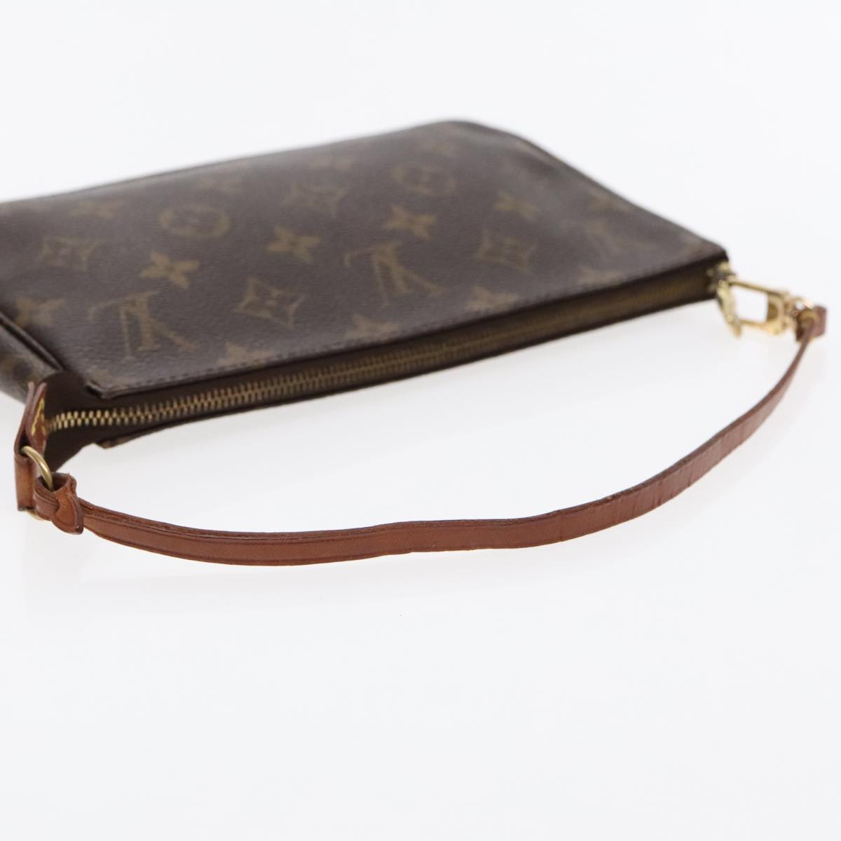 LOUIS VUITTON Monogram Pochette Accessoires Pouch M51980 LV Auth 95204