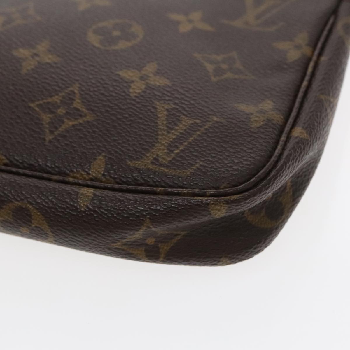 LOUIS VUITTON Monogram Pochette Accessoires Pouch M51980 LV Auth 95204