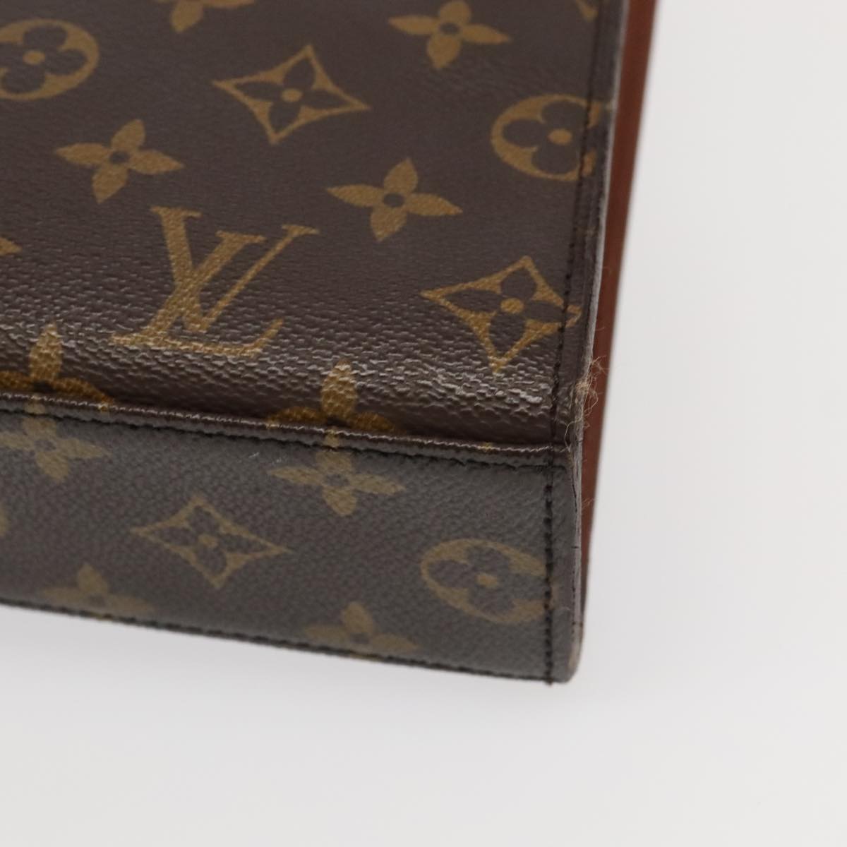 LOUIS VUITTON Monogram Malesherbes Hand Bag M51379 LV Auth 95218