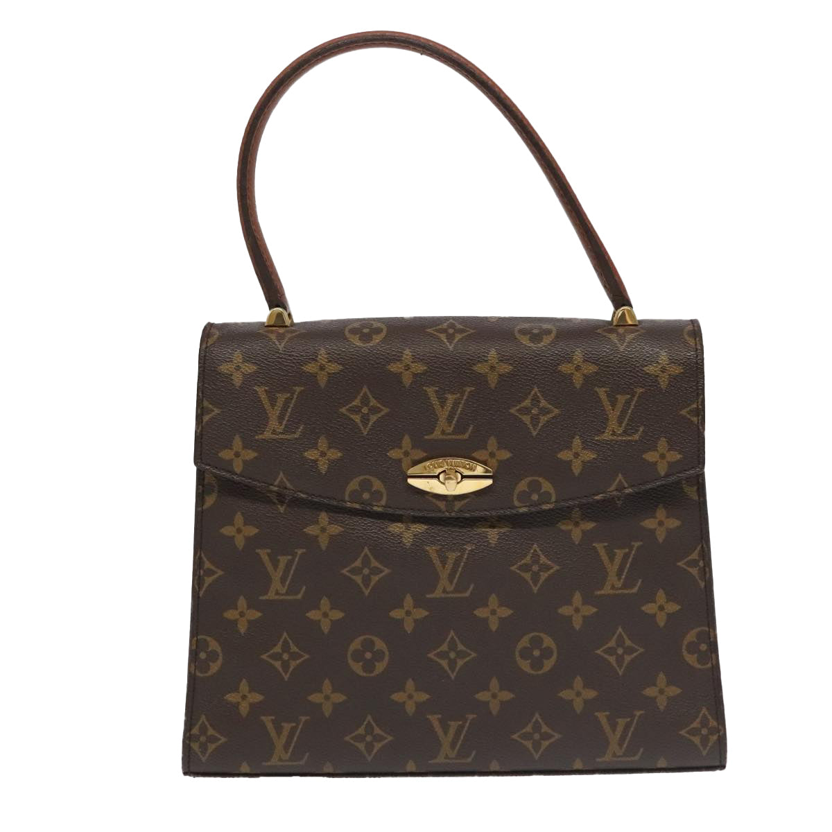 LOUIS VUITTON Monogram Malesherbes Hand Bag M51379 LV Auth 95218