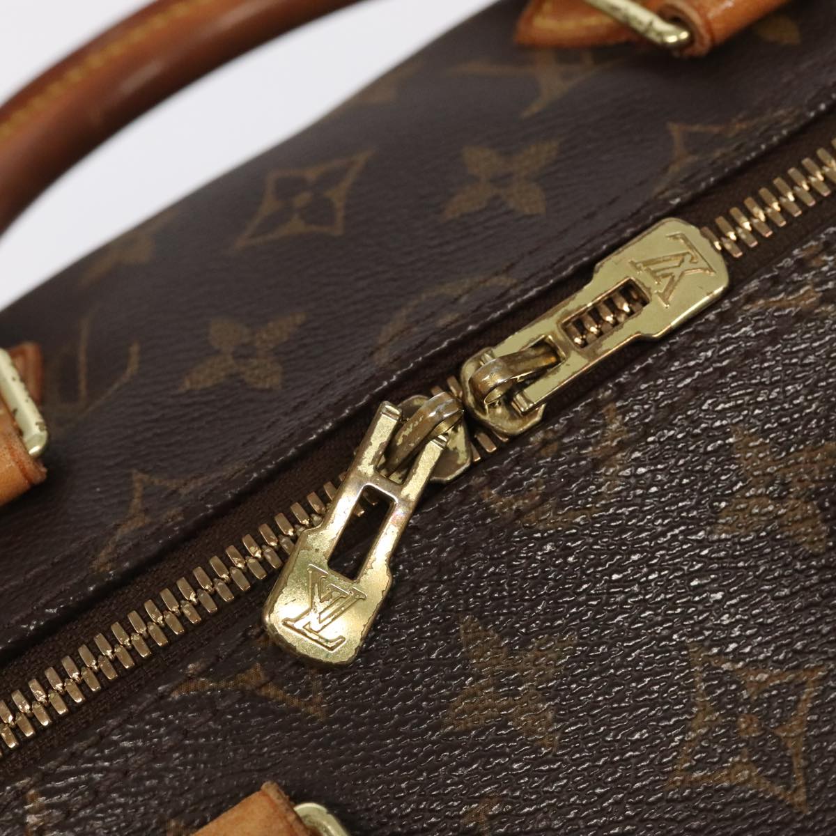 LOUIS VUITTON Monogram Speedy Bandouliere 35 Hand Bag M41111 LV Auth 95222