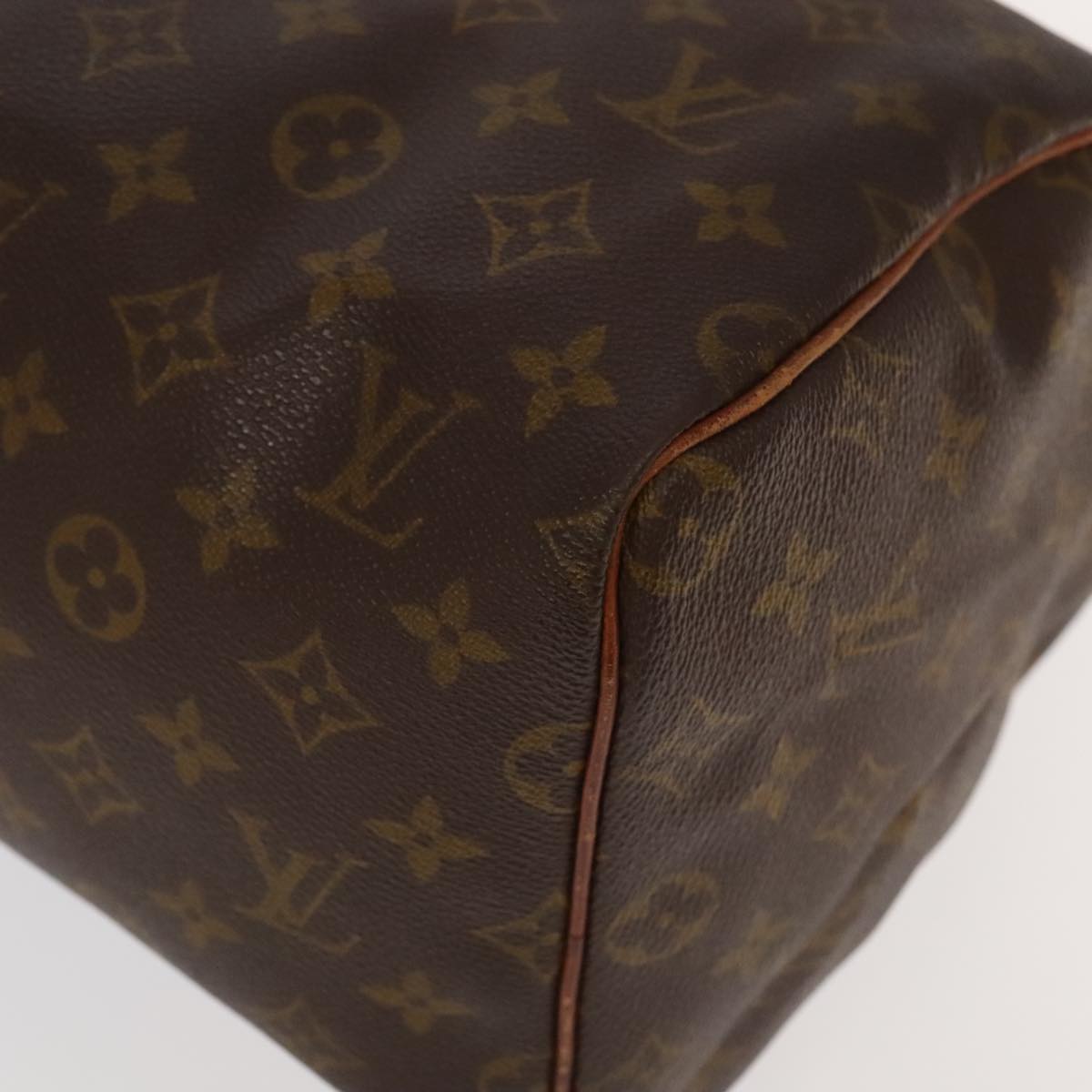 LOUIS VUITTON Monogram Speedy 30 Hand Bag M41526 LV Auth 95276