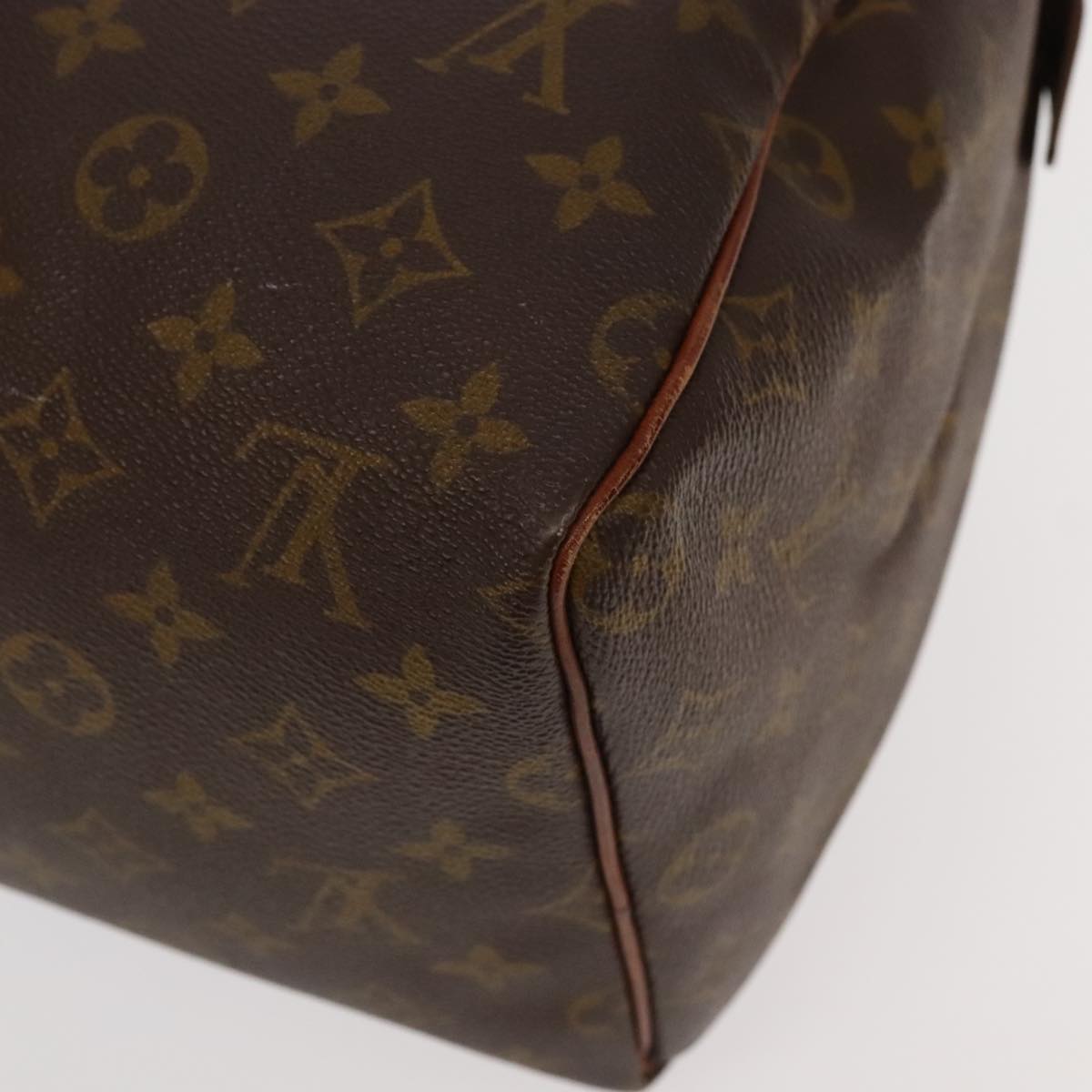 LOUIS VUITTON Monogram Speedy 30 Hand Bag M41526 LV Auth 95276