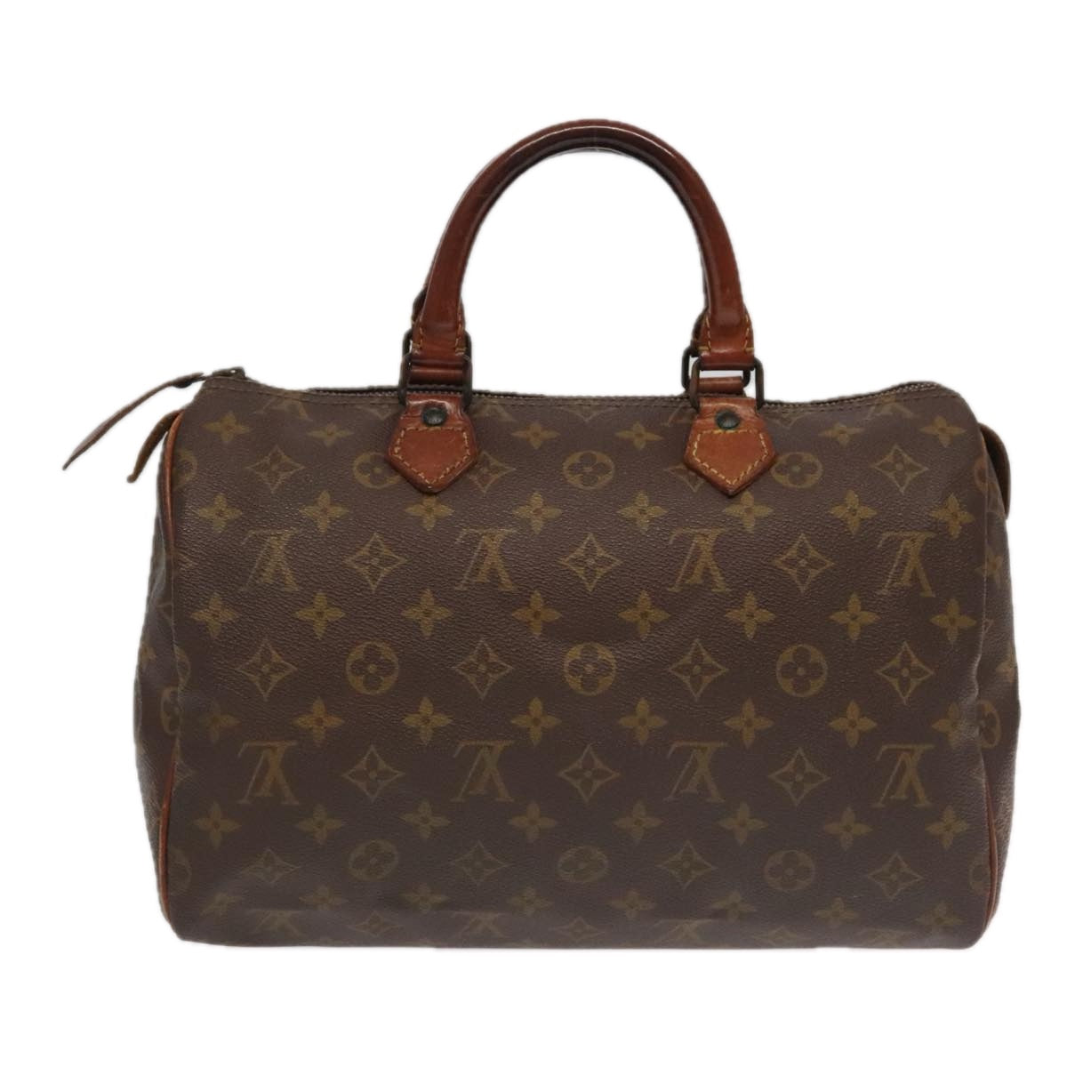 LOUIS VUITTON Monogram Speedy 30 Hand Bag M41526 LV Auth 95276