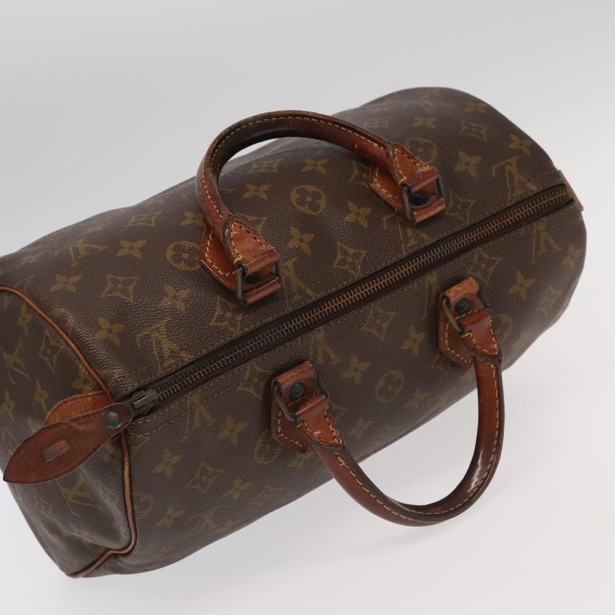 LOUIS VUITTON Monogram Speedy 30 Hand Bag M41526 LV Auth 95276