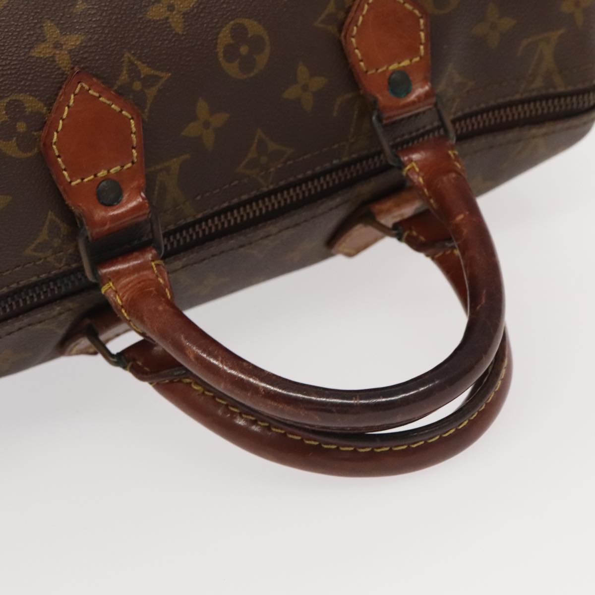 LOUIS VUITTON Monogram Speedy 30 Hand Bag M41526 LV Auth 95276