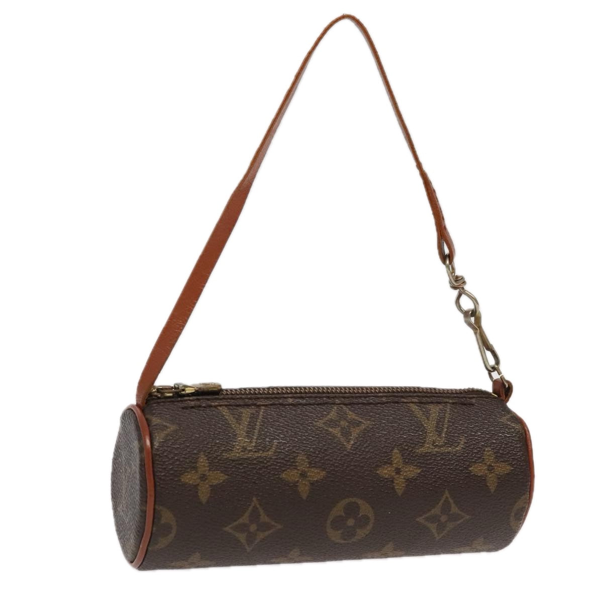 LOUIS VUITTON Monogram Papillon Pouch LV Auth 95307