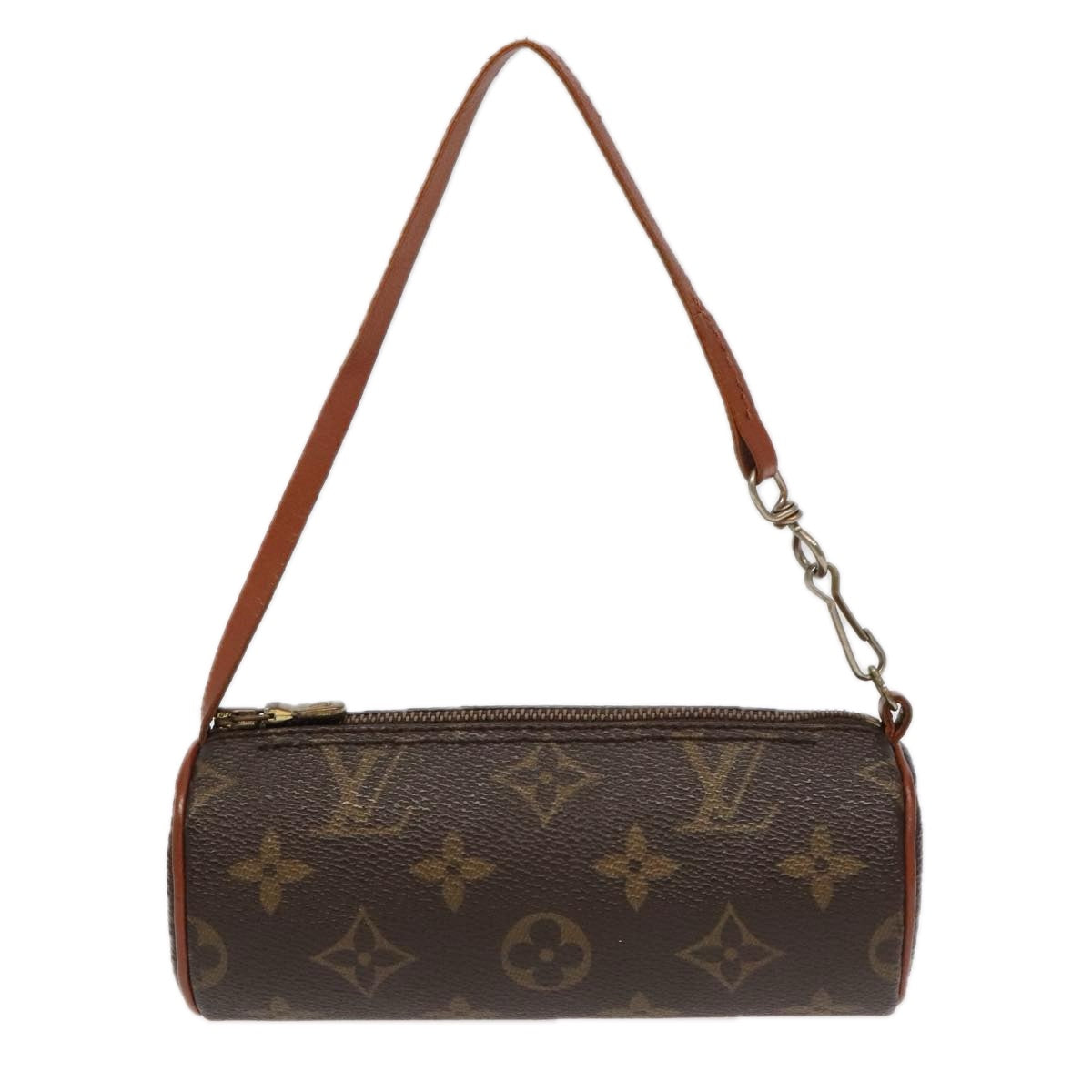 LOUIS VUITTON Monogram Papillon Pouch LV Auth 95307