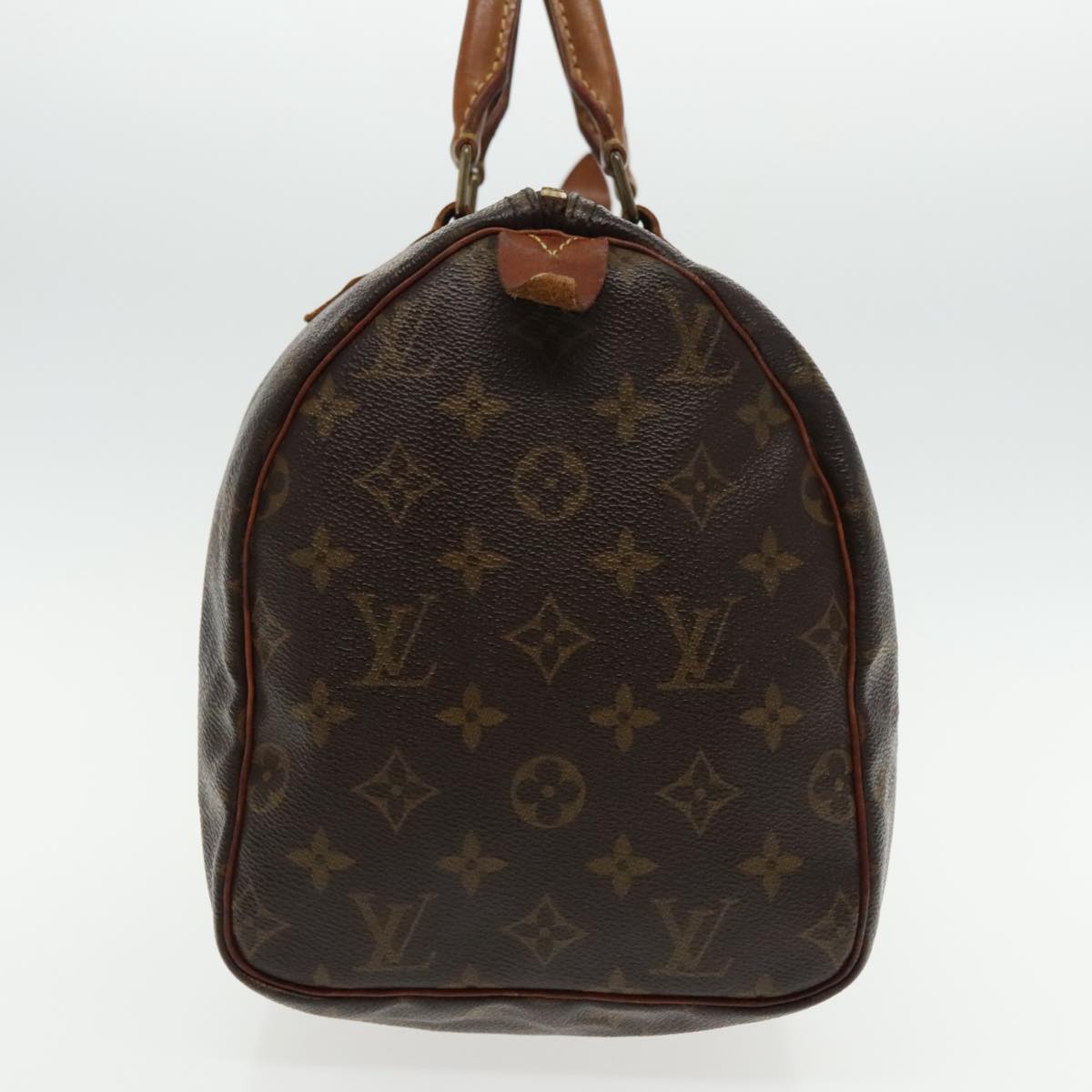 LOUIS VUITTON Monogram Speedy 30 Hand Bag M41526 LV Auth 95397