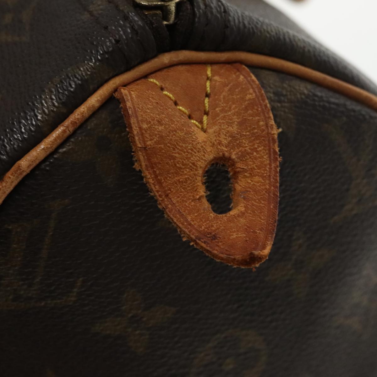 LOUIS VUITTON Monogram Speedy 30 Hand Bag M41526 LV Auth 95415