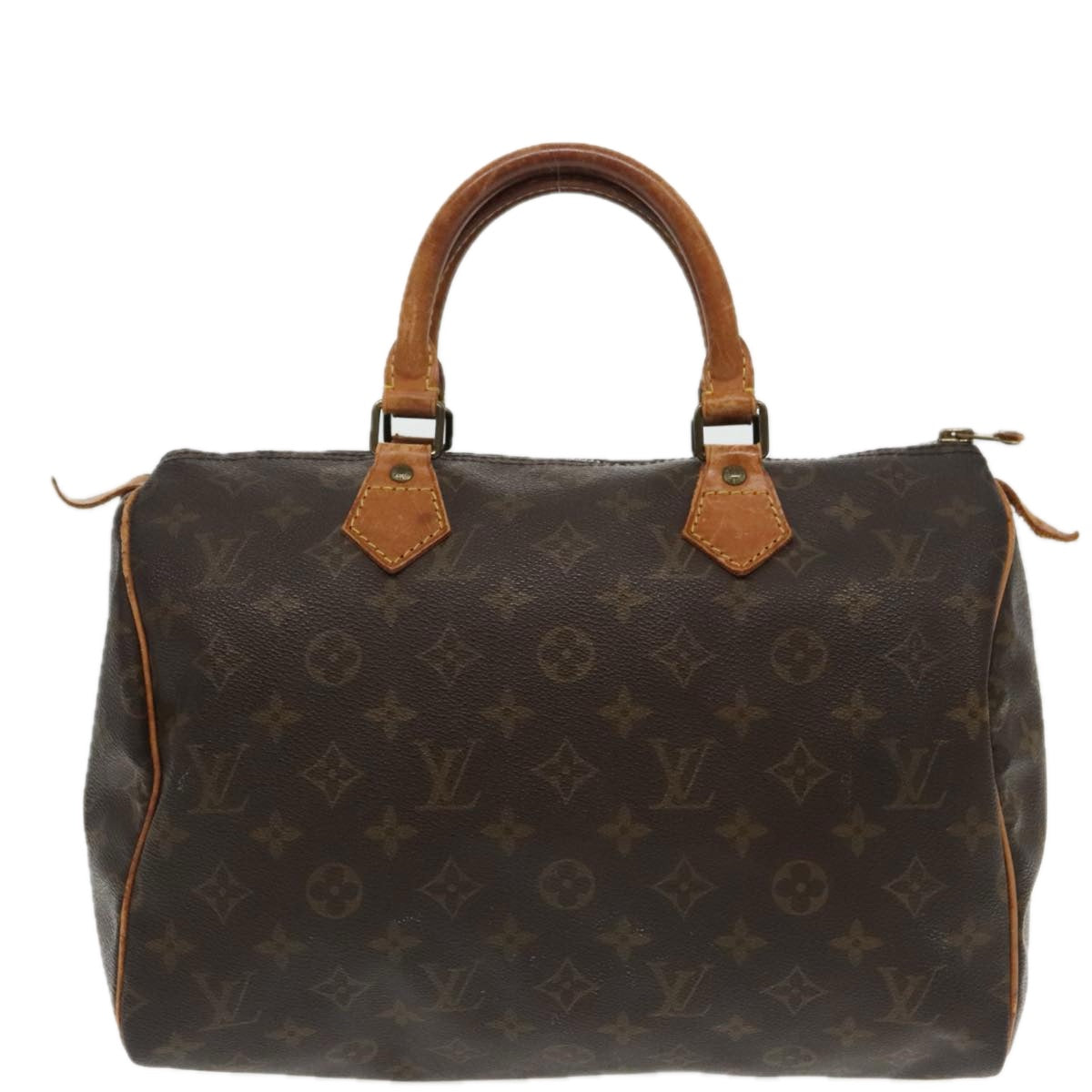 LOUIS VUITTON Monogram Speedy 30 Hand Bag M41526 LV Auth 95415