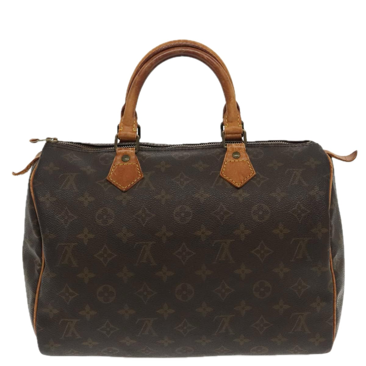 LOUIS VUITTON Monogram Speedy 30 Hand Bag M41526 LV Auth 95415