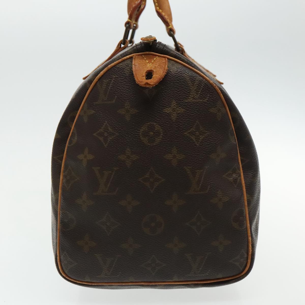 LOUIS VUITTON Monogram Speedy 30 Hand Bag M41526 LV Auth 95415