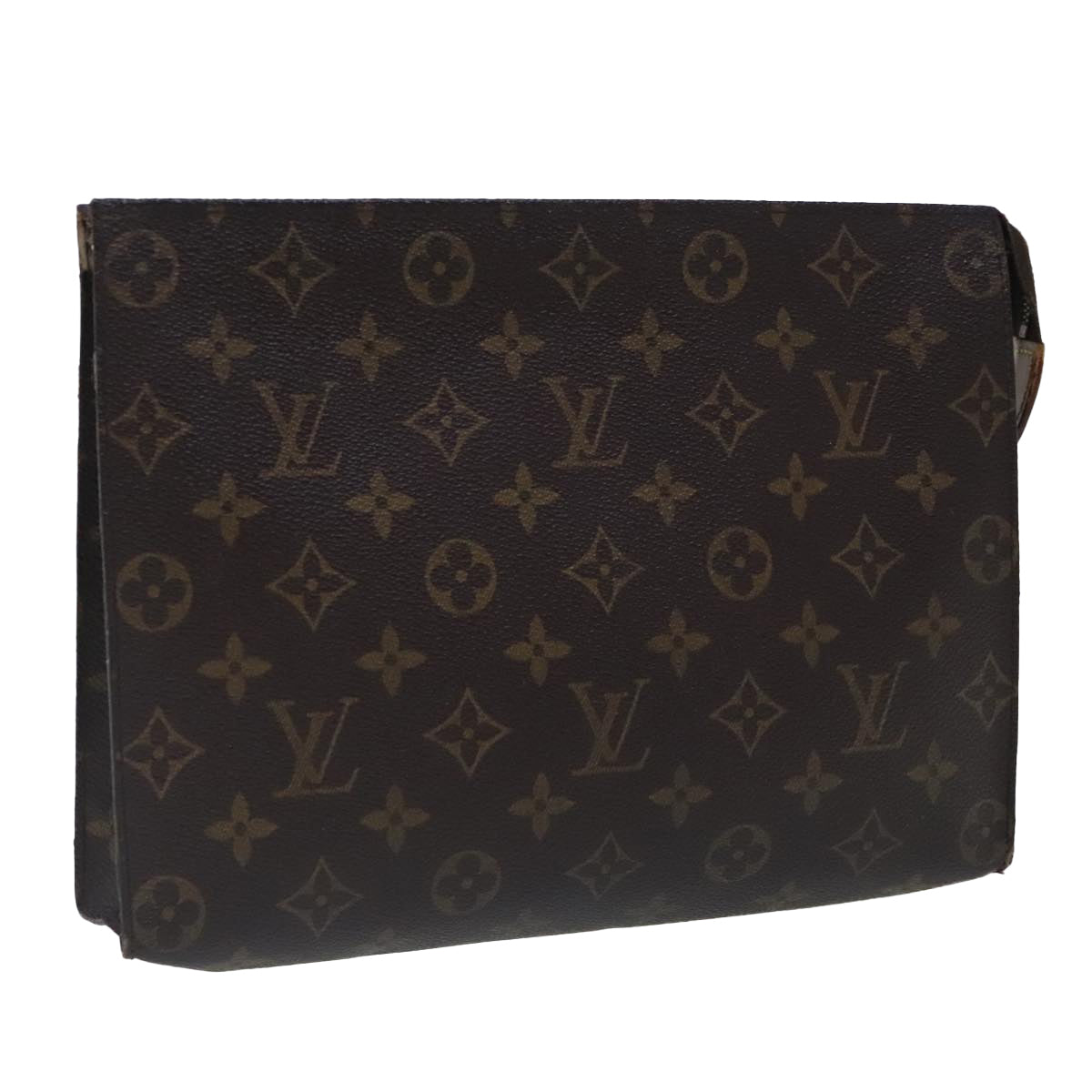 LOUIS VUITTON Monogram Poche Toilette 26 Pouch M47542 LV Auth 95424