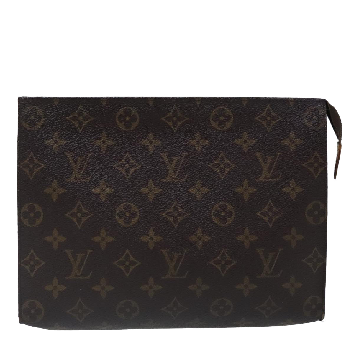 LOUIS VUITTON Monogram Poche Toilette 26 Pouch M47542 LV Auth 95424