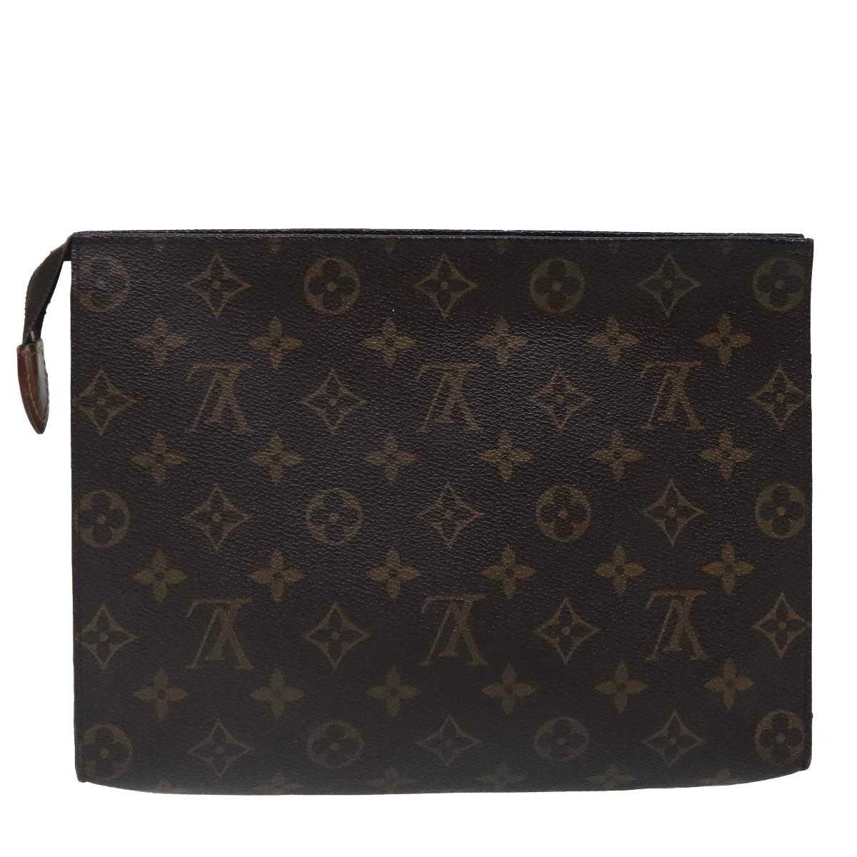 LOUIS VUITTON Monogram Poche Toilette 26 Pouch M47542 LV Auth 95424