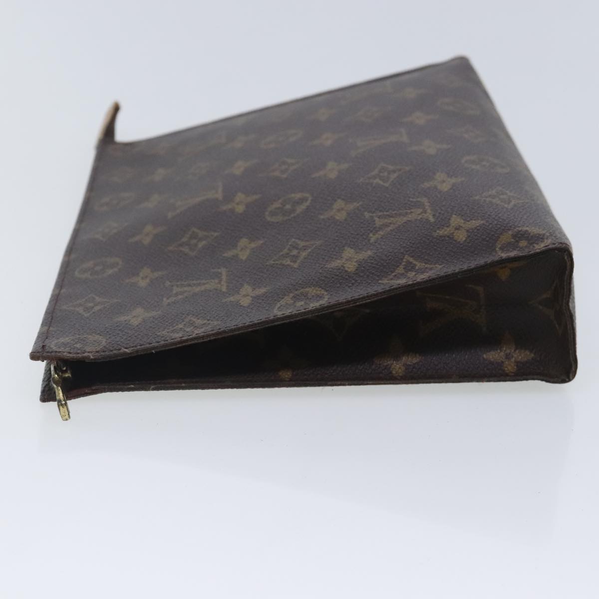 LOUIS VUITTON Monogram Poche Toilette 26 Pouch M47542 LV Auth 95434