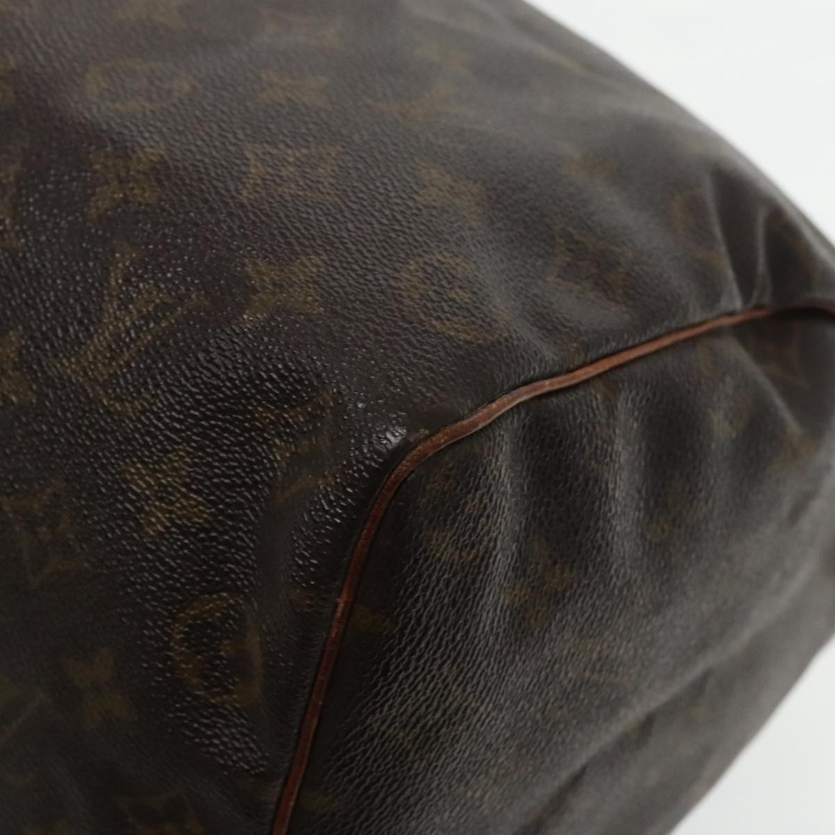 LOUIS VUITTON Monogram Speedy 35 Hand Bag M41524 LV Auth 95435