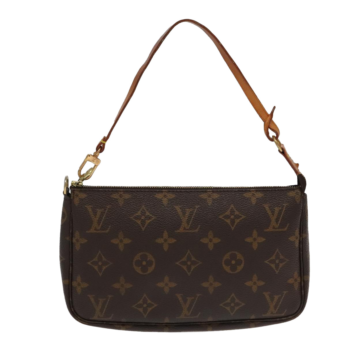 LOUIS VUITTON Monogram Pochette Accessoires Pouch M51980 LV Auth 95456