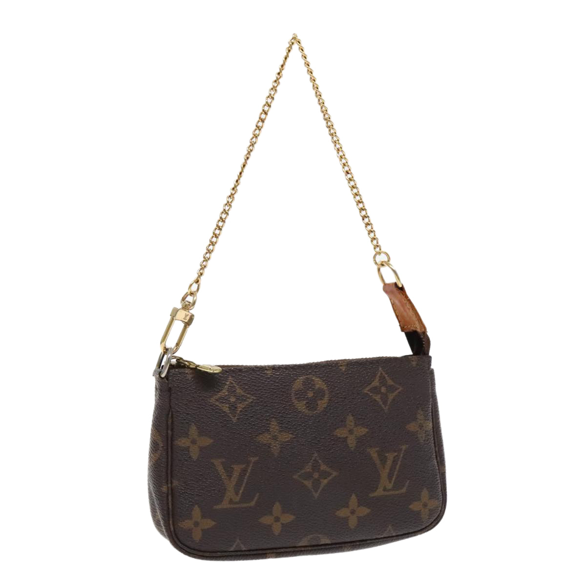 LOUIS VUITTON Monogram Mini Pochette Accessoires Pouch M58009 LV Auth 95505