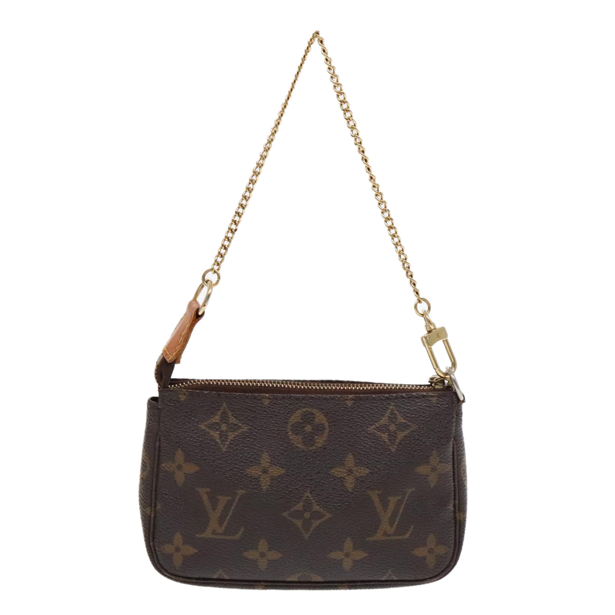 LOUIS VUITTON Monogram Mini Pochette Accessoires Pouch M58009 LV Auth 95505