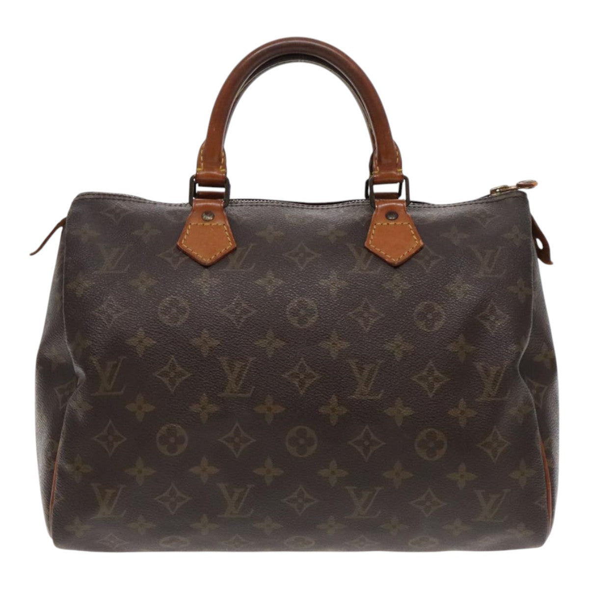 LOUIS VUITTON Monogram Speedy 30 Hand Bag M41526 LV Auth 95553