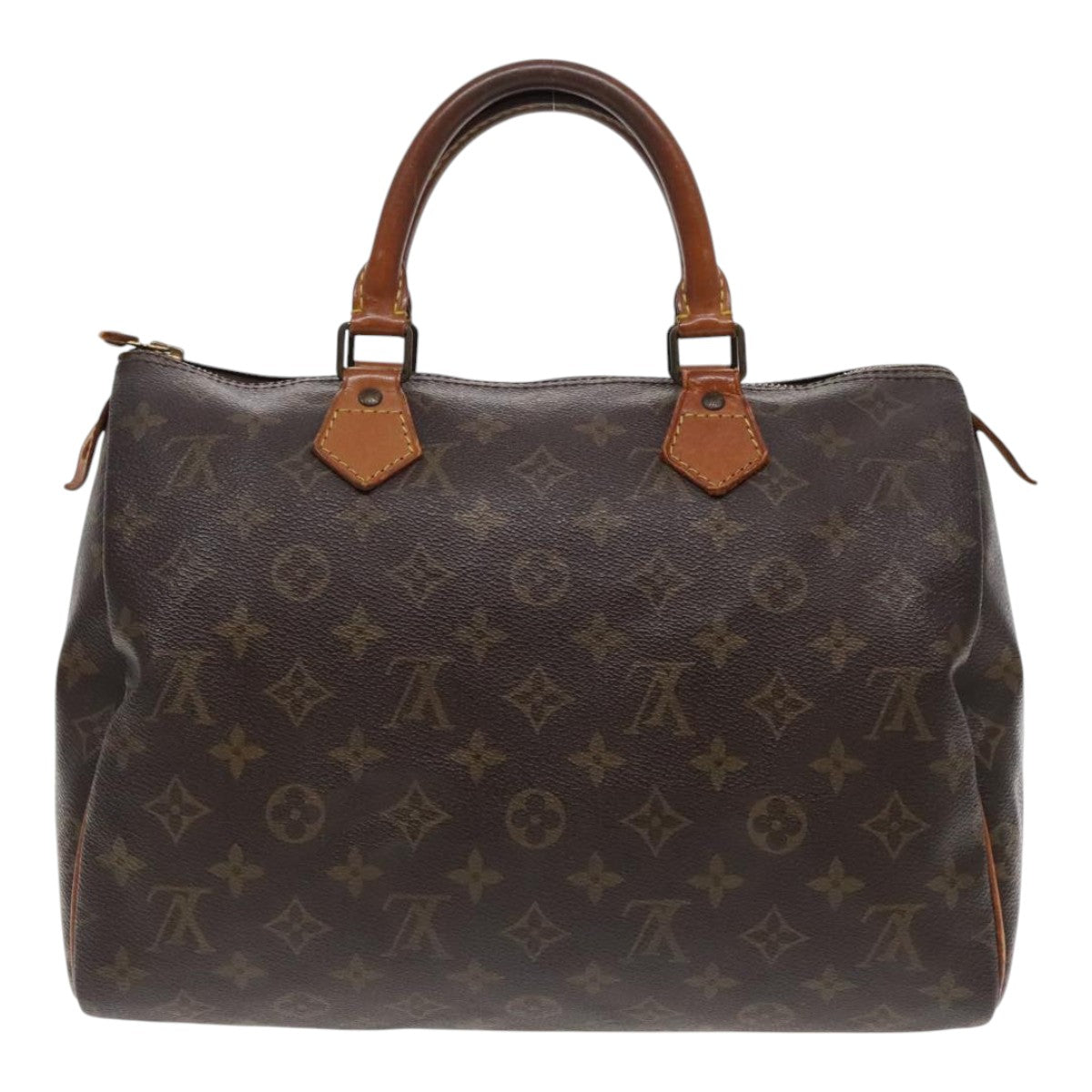 LOUIS VUITTON Monogram Speedy 30 Hand Bag M41526 LV Auth 95553