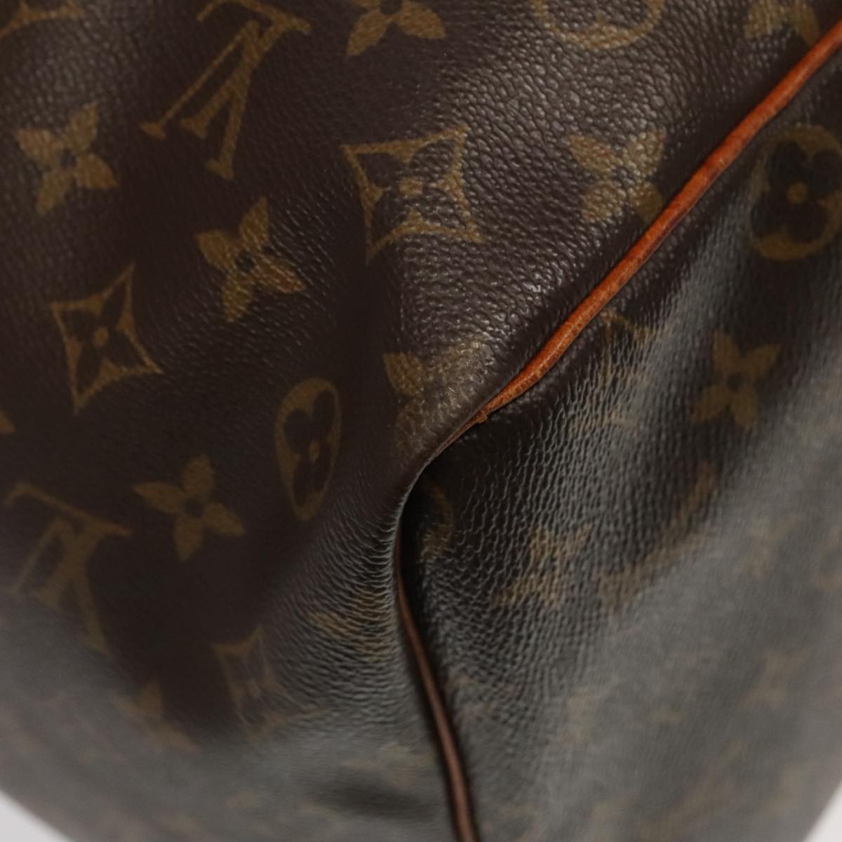 LOUIS VUITTON Monogram Keepall 60 Boston Bag M41422 LV Auth 95583