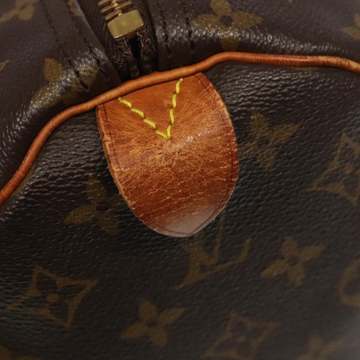 LOUIS VUITTON Monogram Keepall 60 Boston Bag M41422 LV Auth 95583