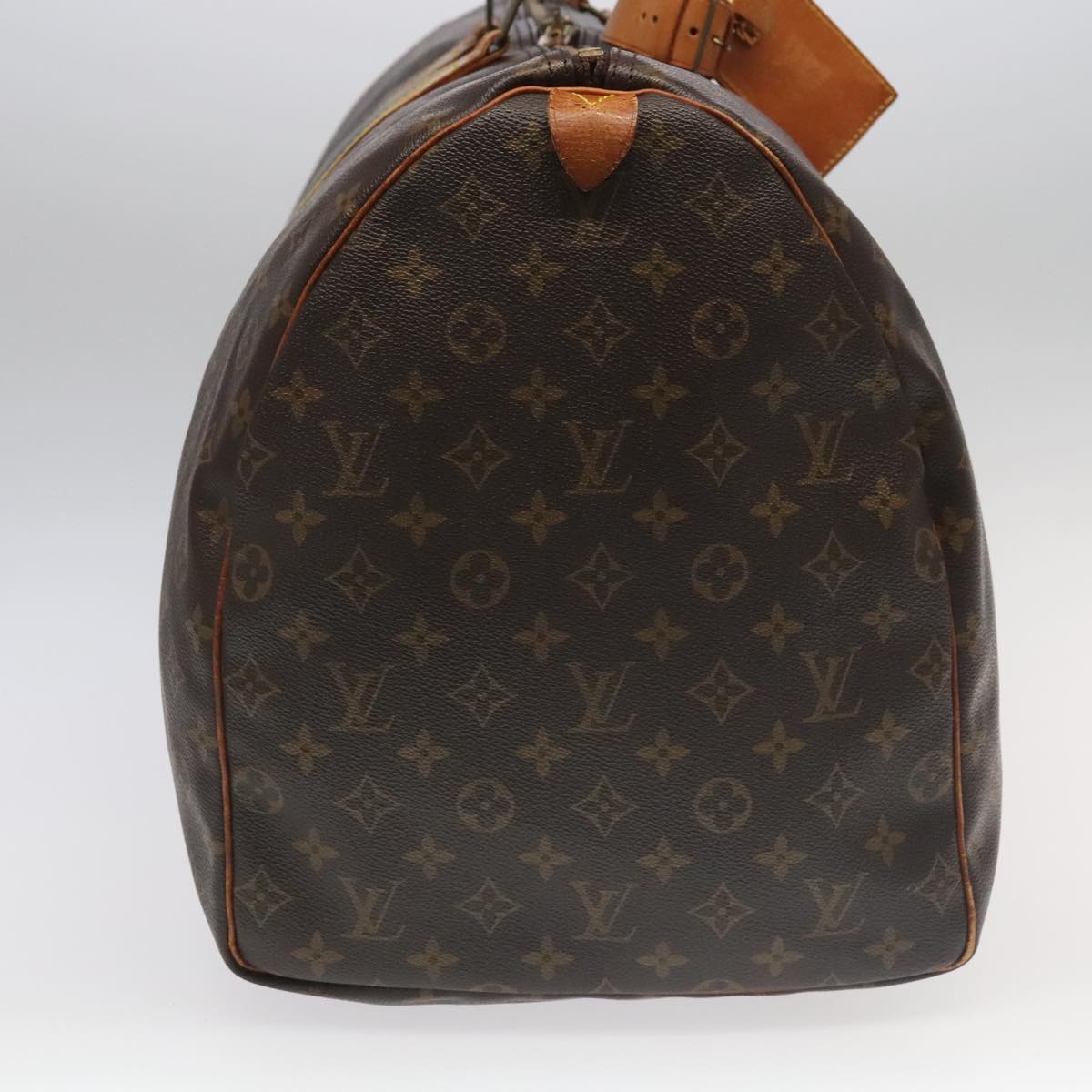 LOUIS VUITTON Monogram Keepall 60 Boston Bag M41422 LV Auth 95583