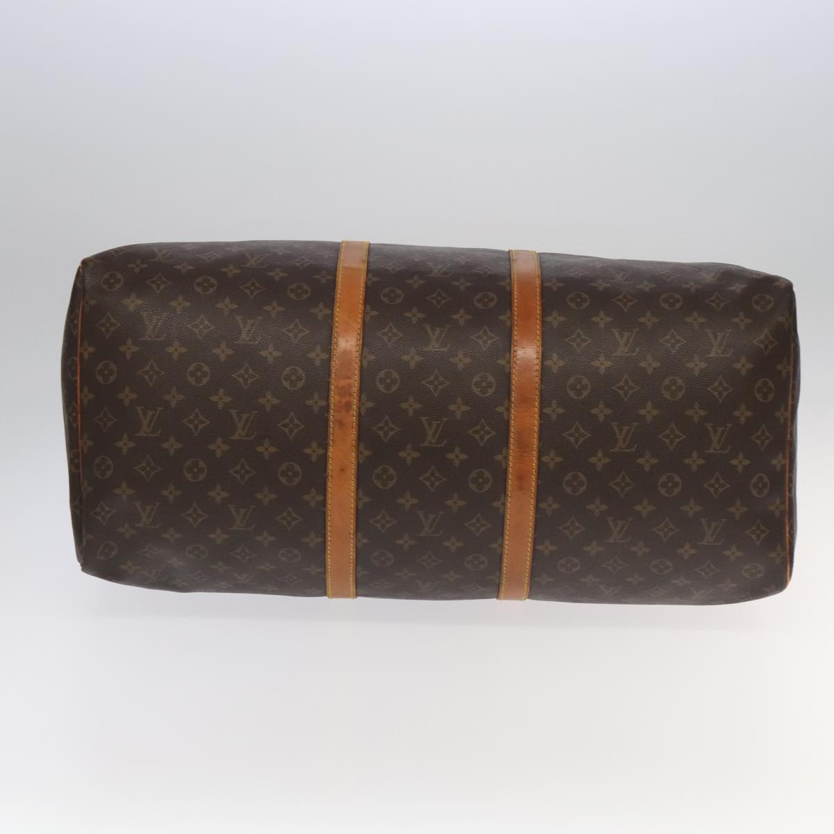 LOUIS VUITTON Monogram Keepall 60 Boston Bag M41422 LV Auth 95583