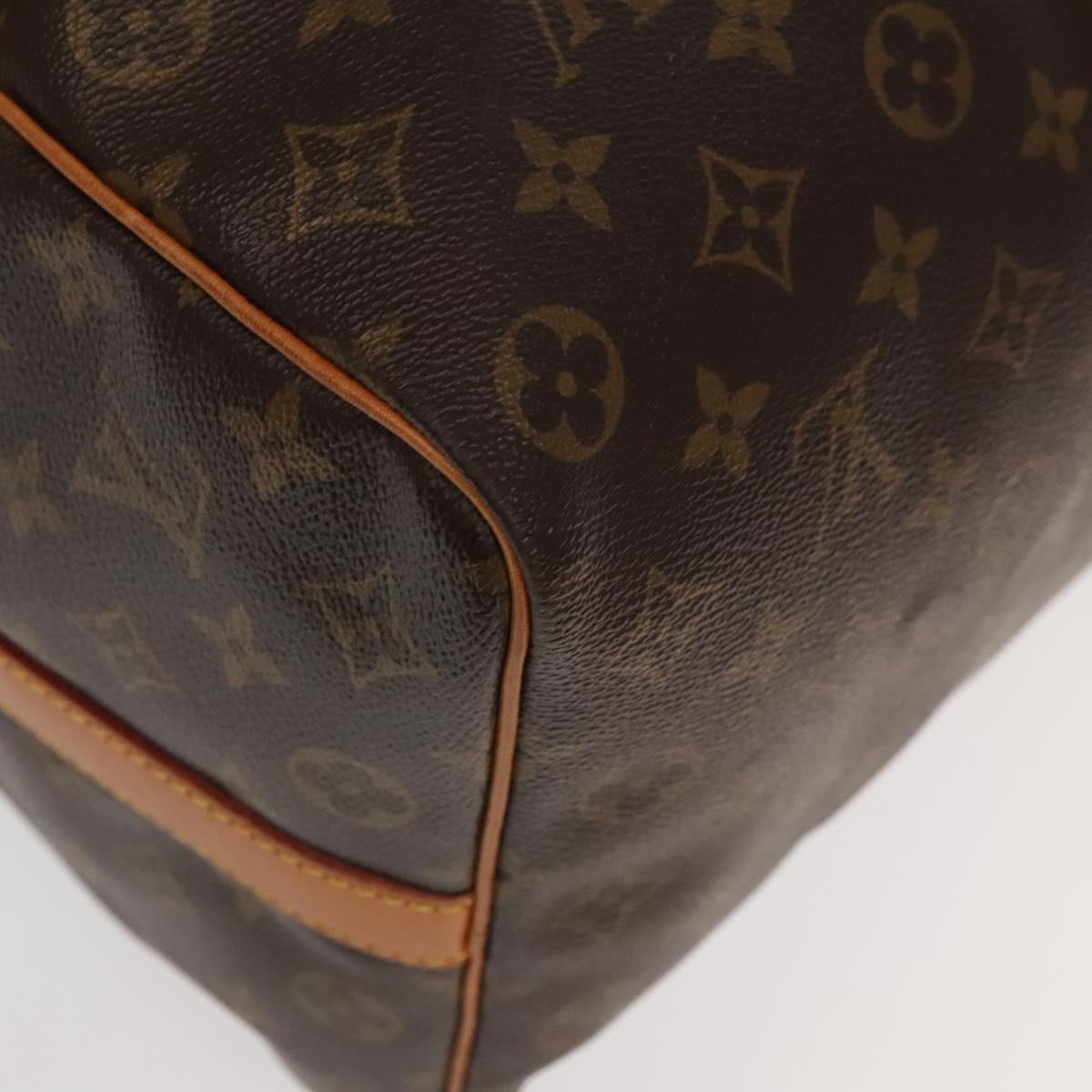 LOUIS VUITTON Monogram Keepall 50 Boston Bag M41426 LV Auth 95599