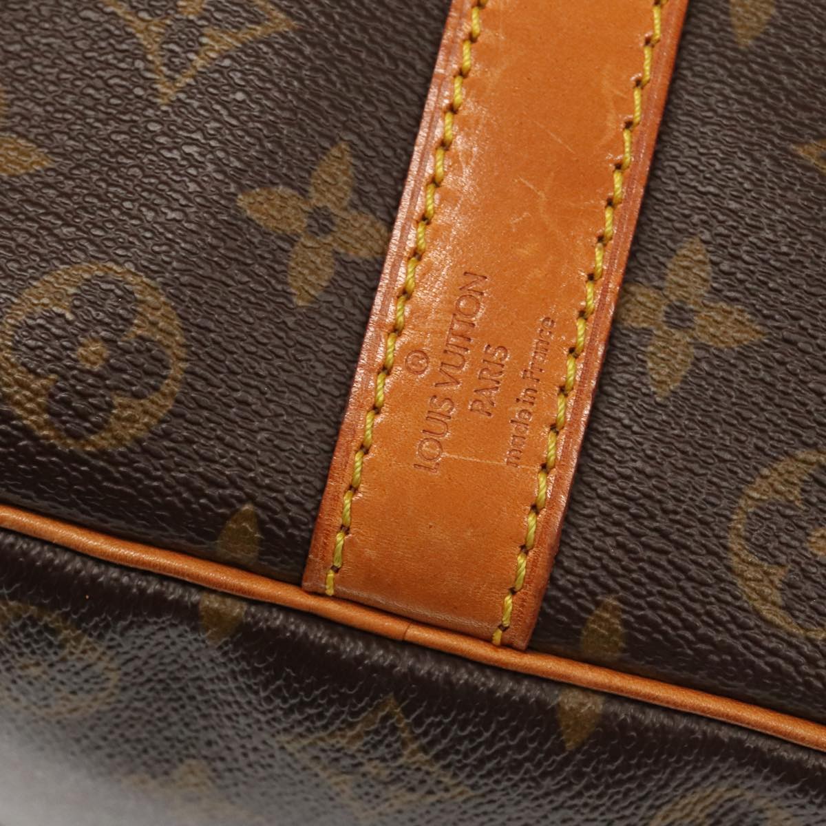 LOUIS VUITTON Monogram Keepall 50 Boston Bag M41426 LV Auth 95599