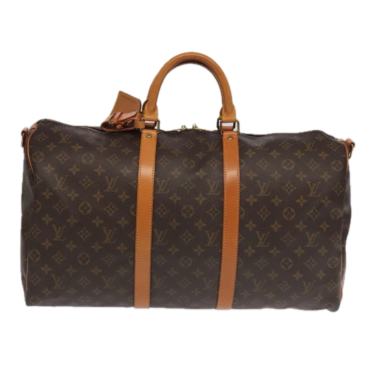 LOUIS VUITTON Monogram Keepall 50 Boston Bag M41426 LV Auth 95599