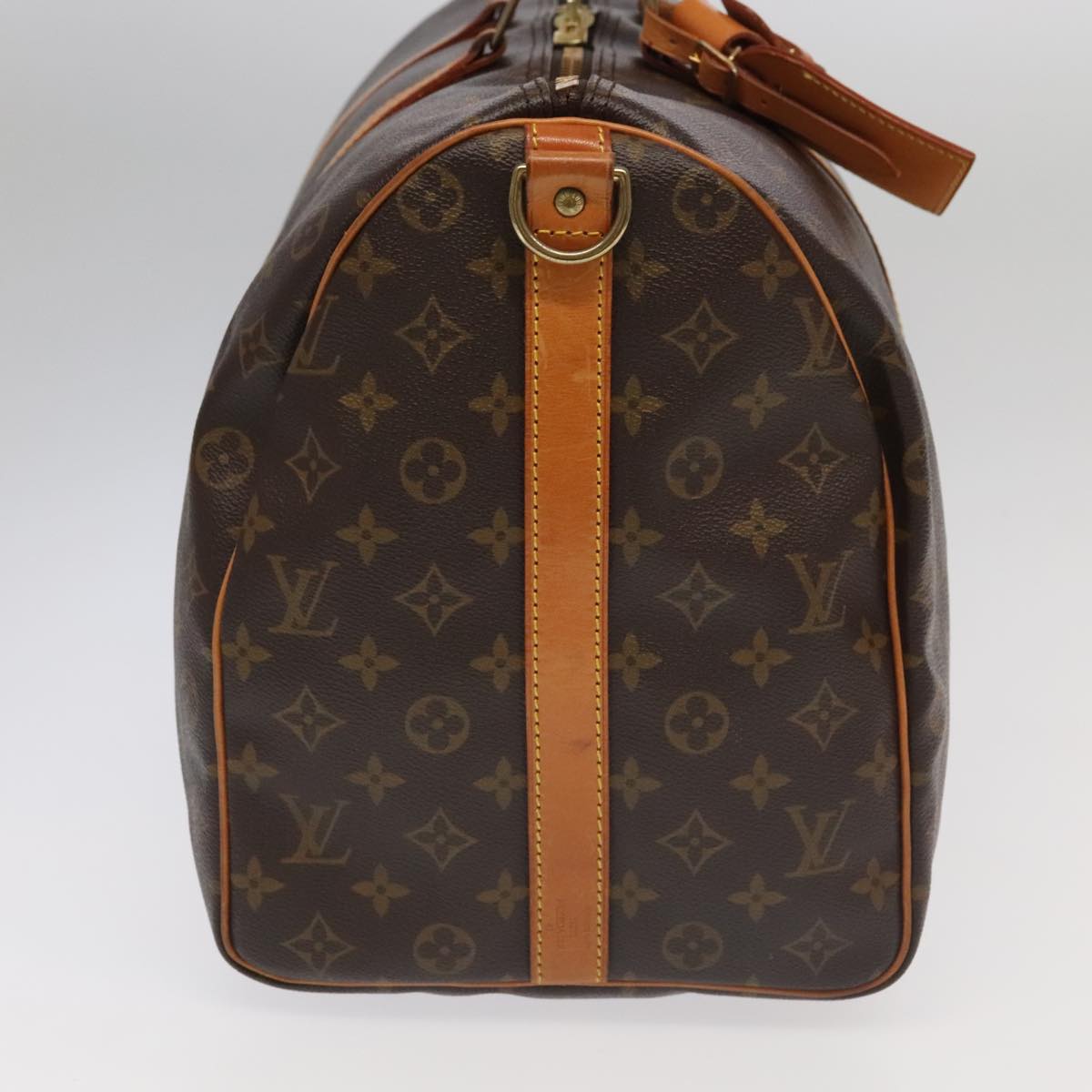 LOUIS VUITTON Monogram Keepall 50 Boston Bag M41426 LV Auth 95599