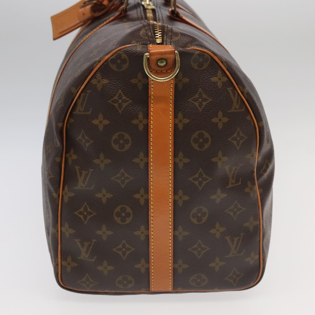 LOUIS VUITTON Monogram Keepall 50 Boston Bag M41426 LV Auth 95599