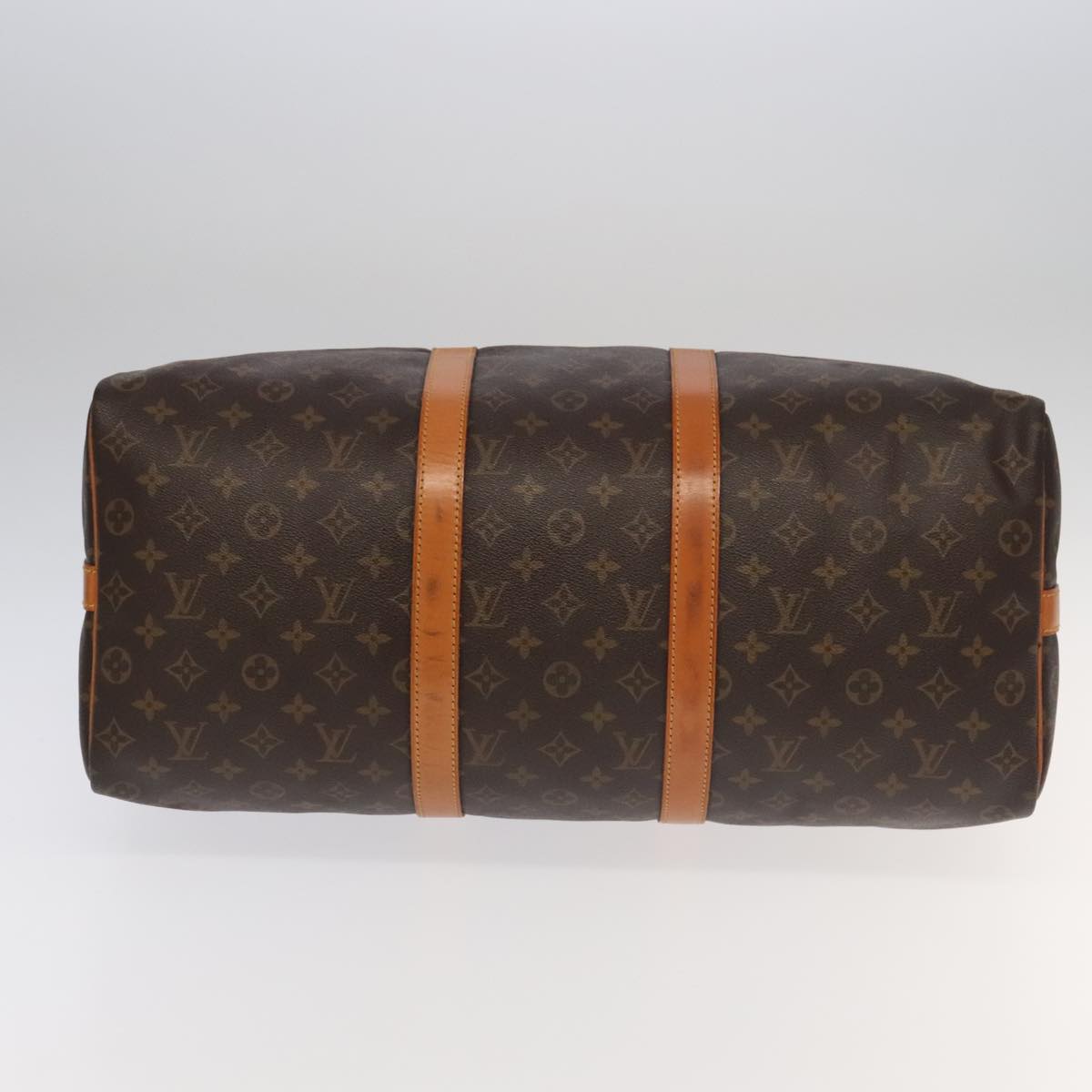 LOUIS VUITTON Monogram Keepall 50 Boston Bag M41426 LV Auth 95599