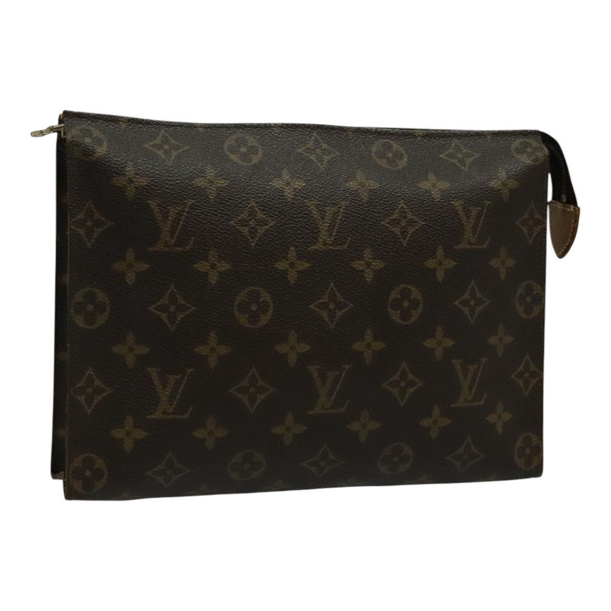 LOUIS VUITTON Monogram Poche Toilette 26 Pouch M47542 LV Auth 95607