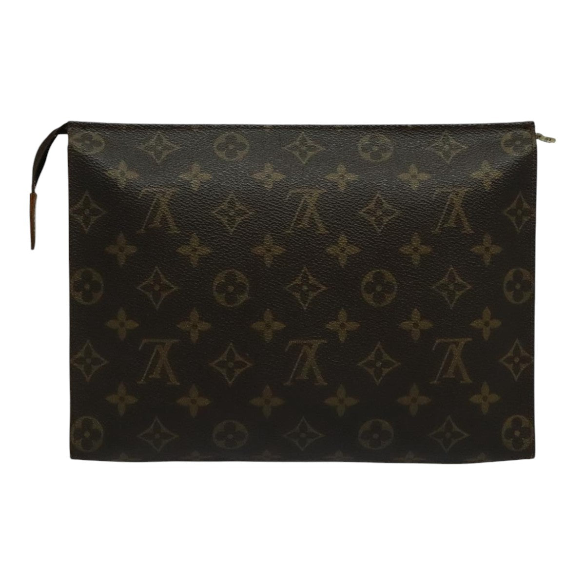 LOUIS VUITTON Monogram Poche Toilette 26 Pouch M47542 LV Auth 95607