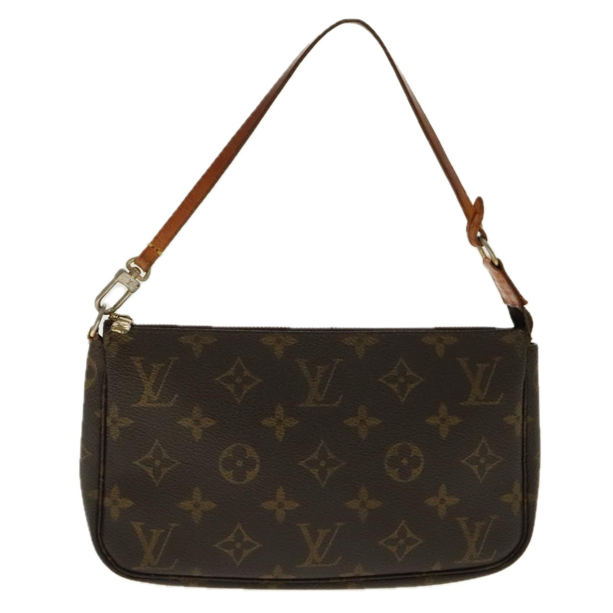 LOUIS VUITTON Monogram Pochette Accessoires Pouch M51980 LV Auth 95613